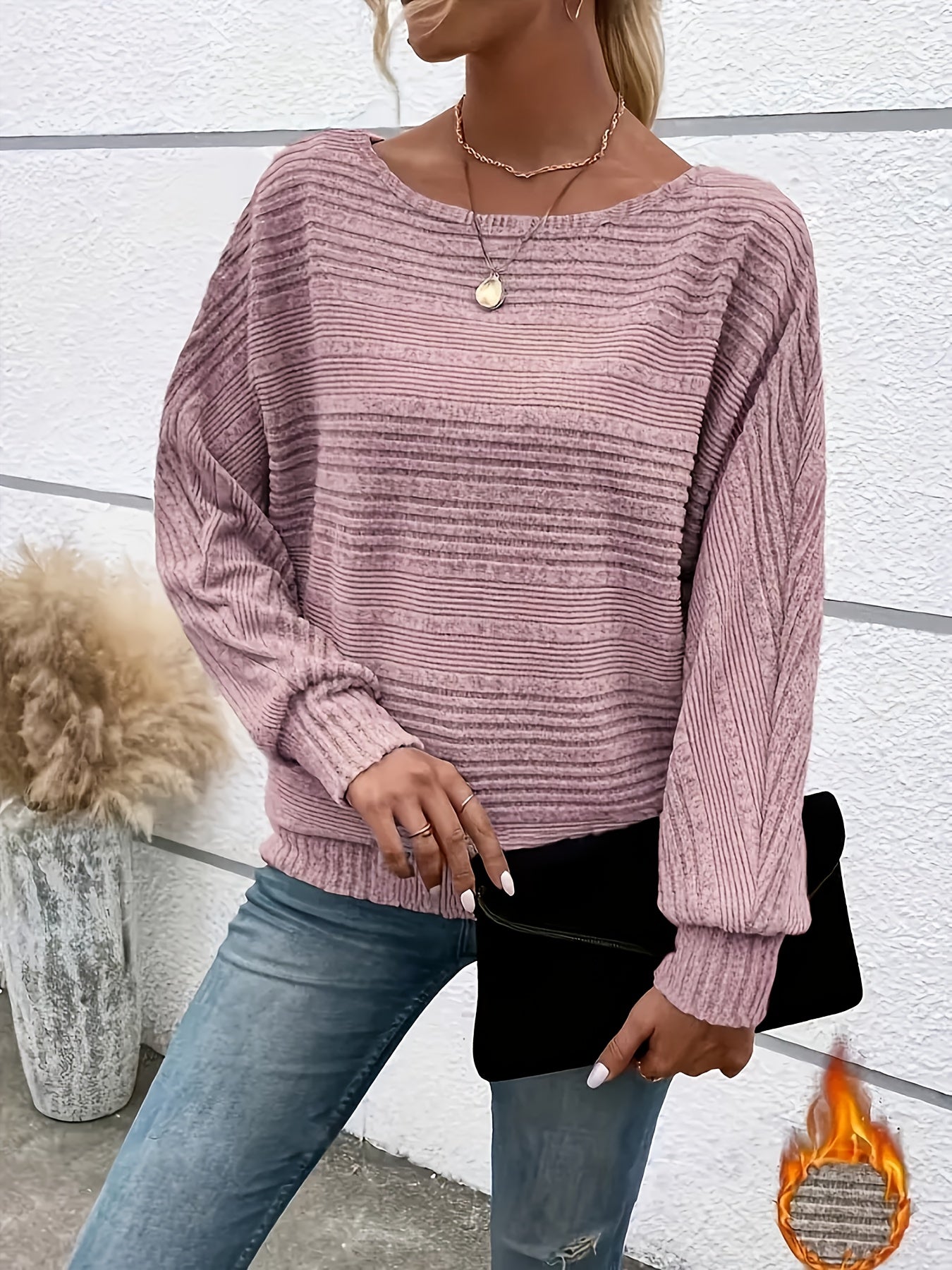 Marie – Lockerer Strickpullover