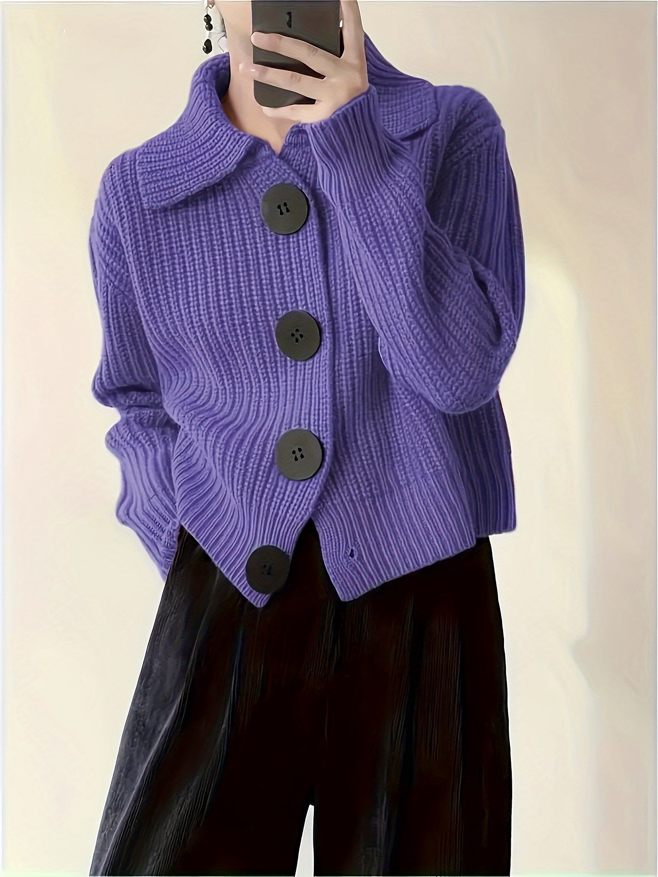 Amy | Lässiger Langarm Pullover