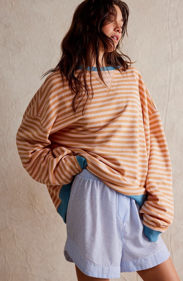 Skye | Oversized-Streifenpullover