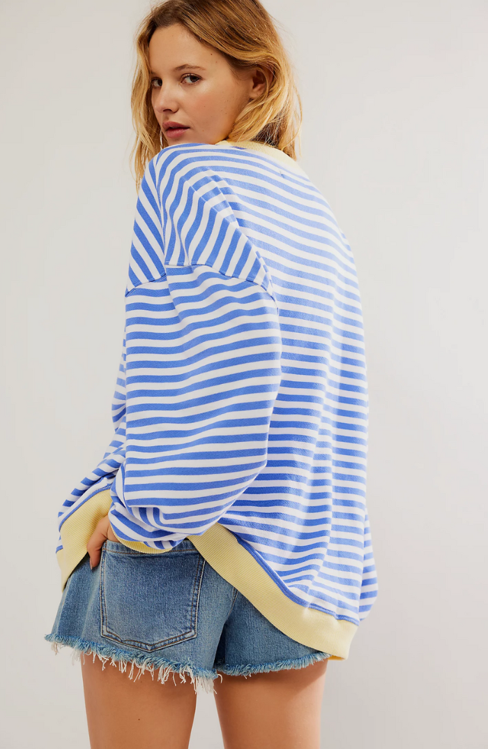 Skye | Oversized-Streifenpullover