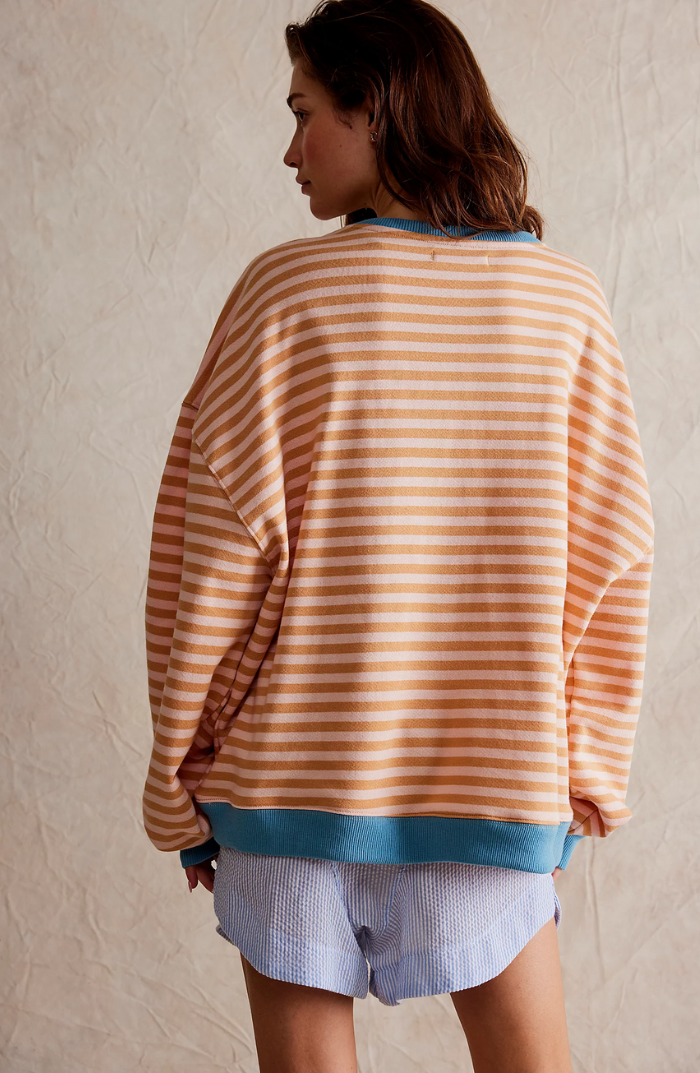 Skye | Oversized-Streifenpullover