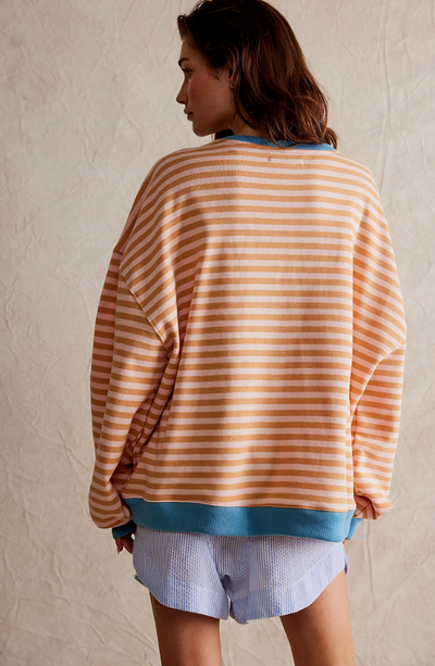Skye | Oversized-Streifenpullover