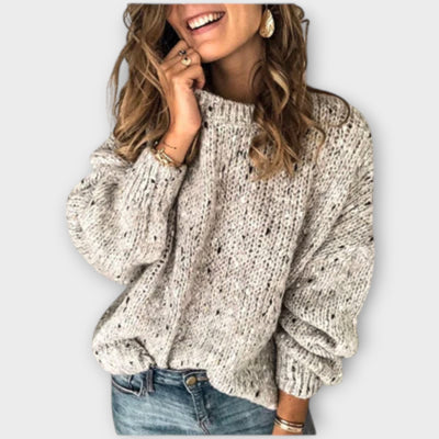 Ivory | Weicher Strickpullover