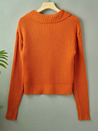 Amy | Lässiger Langarm Pullover